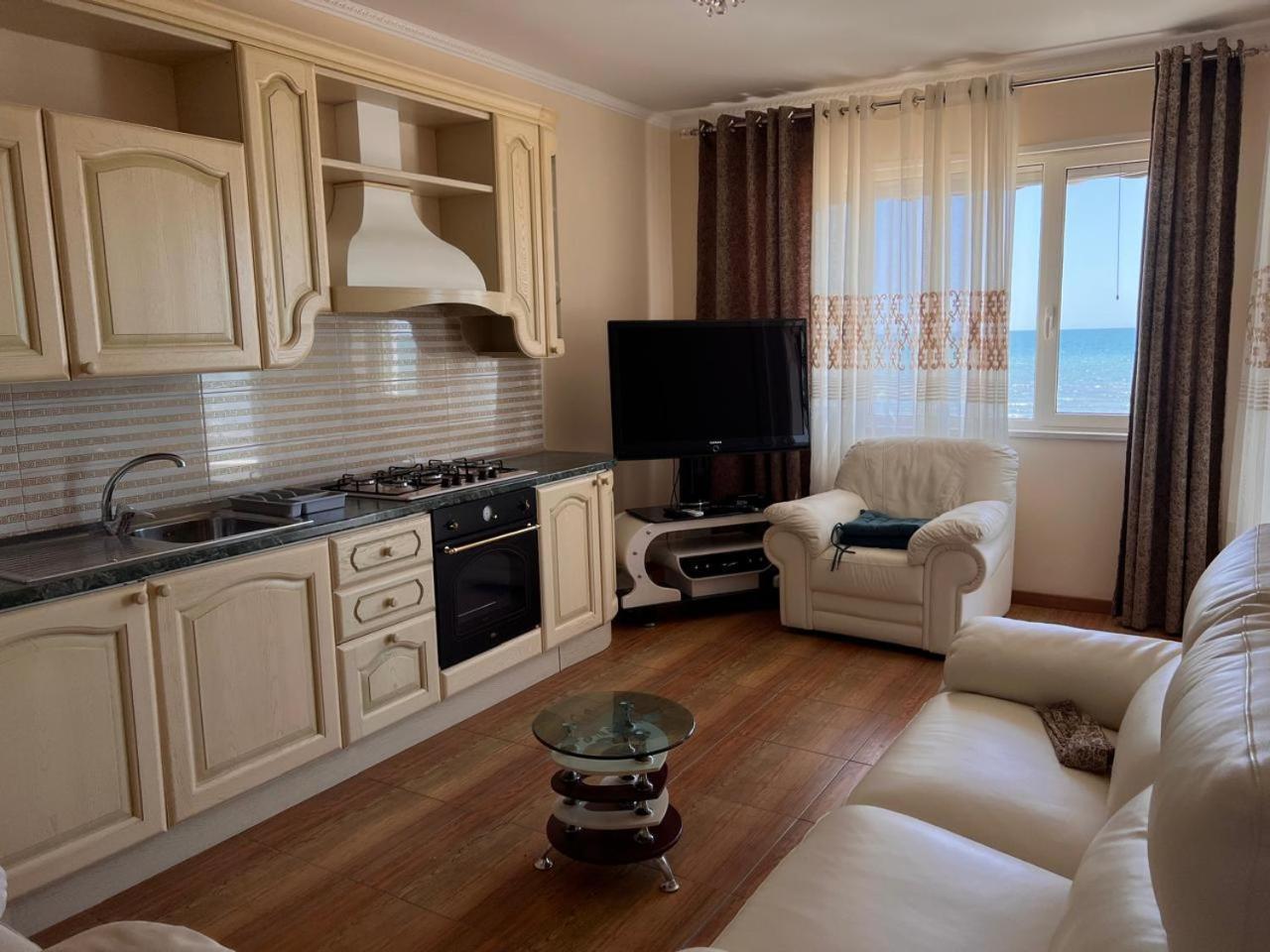 Sea View-Apartment On The Beach - Durrs2 Durrës 외부 사진